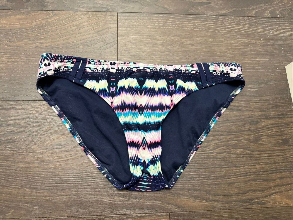 Athleta Women’s Medium Navy Blue Multicolored Swim Bottom